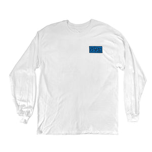 SLUSH LONG SLEEVE BUBBLE TEE - WHITE